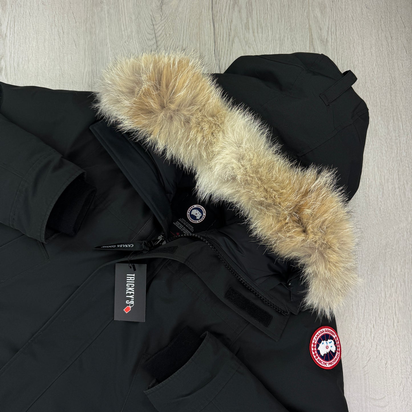Canada Goose Men’s Black Langford Parker Jacket - XS Fusion