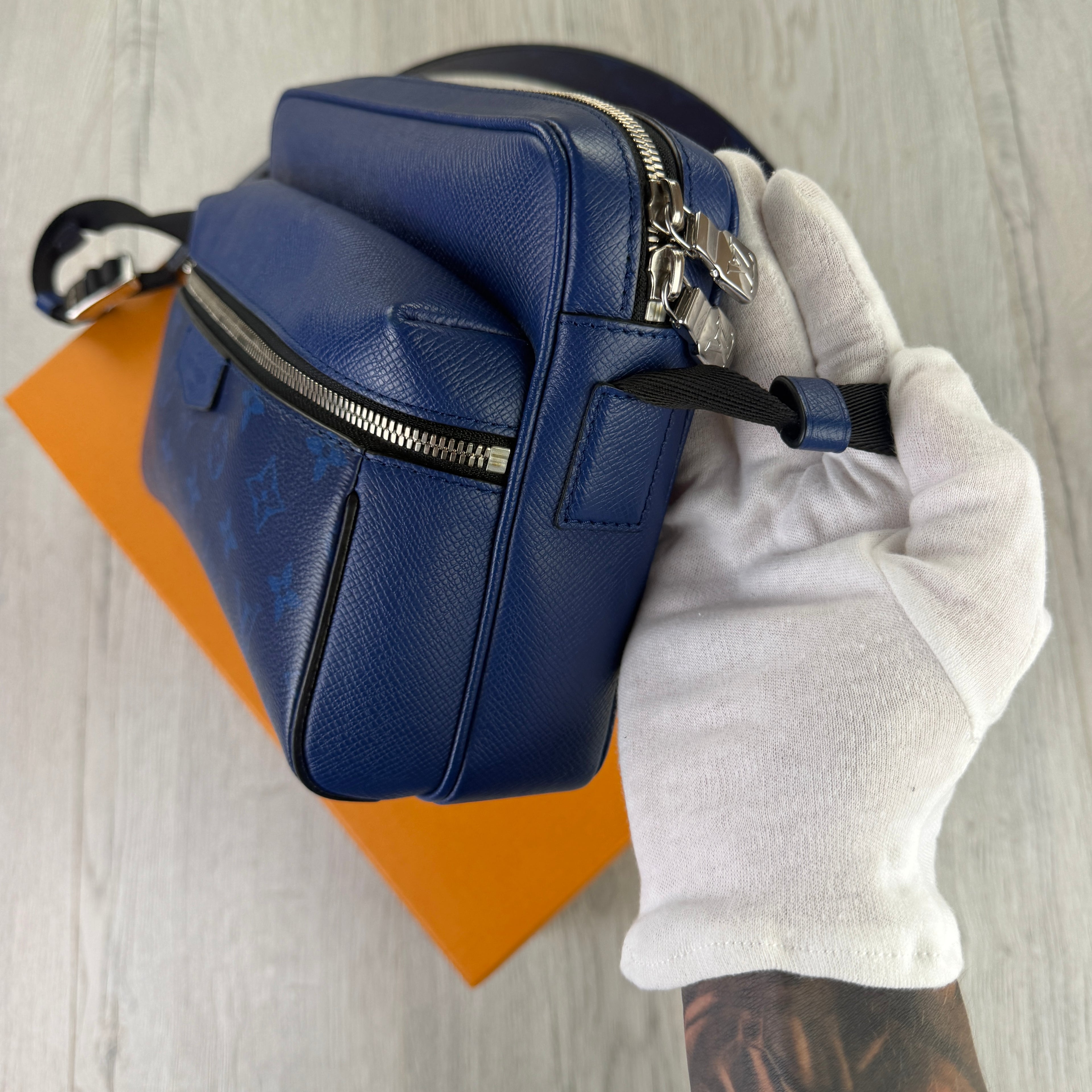 Louis Vuitton Men’s Blue Monogram Outdoor Messenger Bag