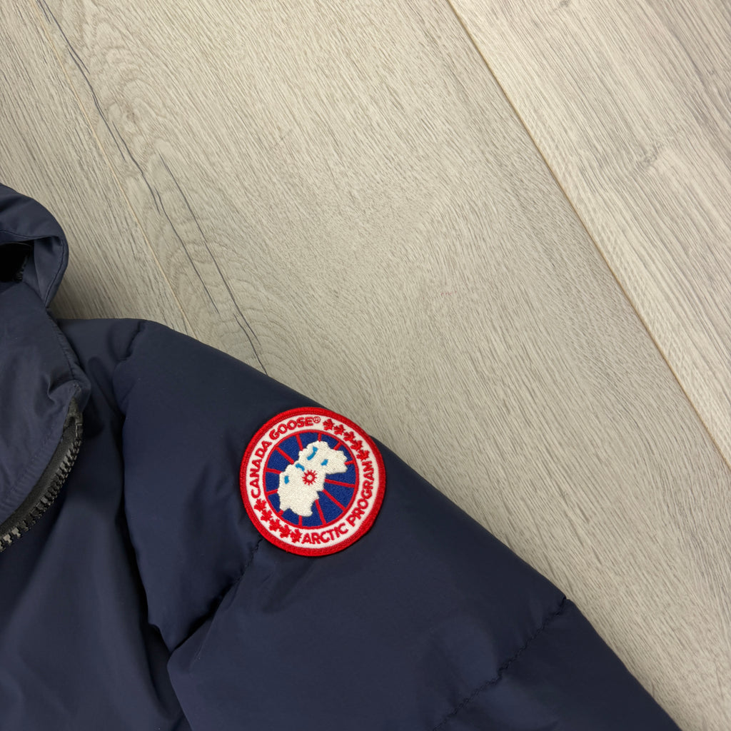 Canada Goose Men’s Blue Padded Hybridge Down Jacket - XL