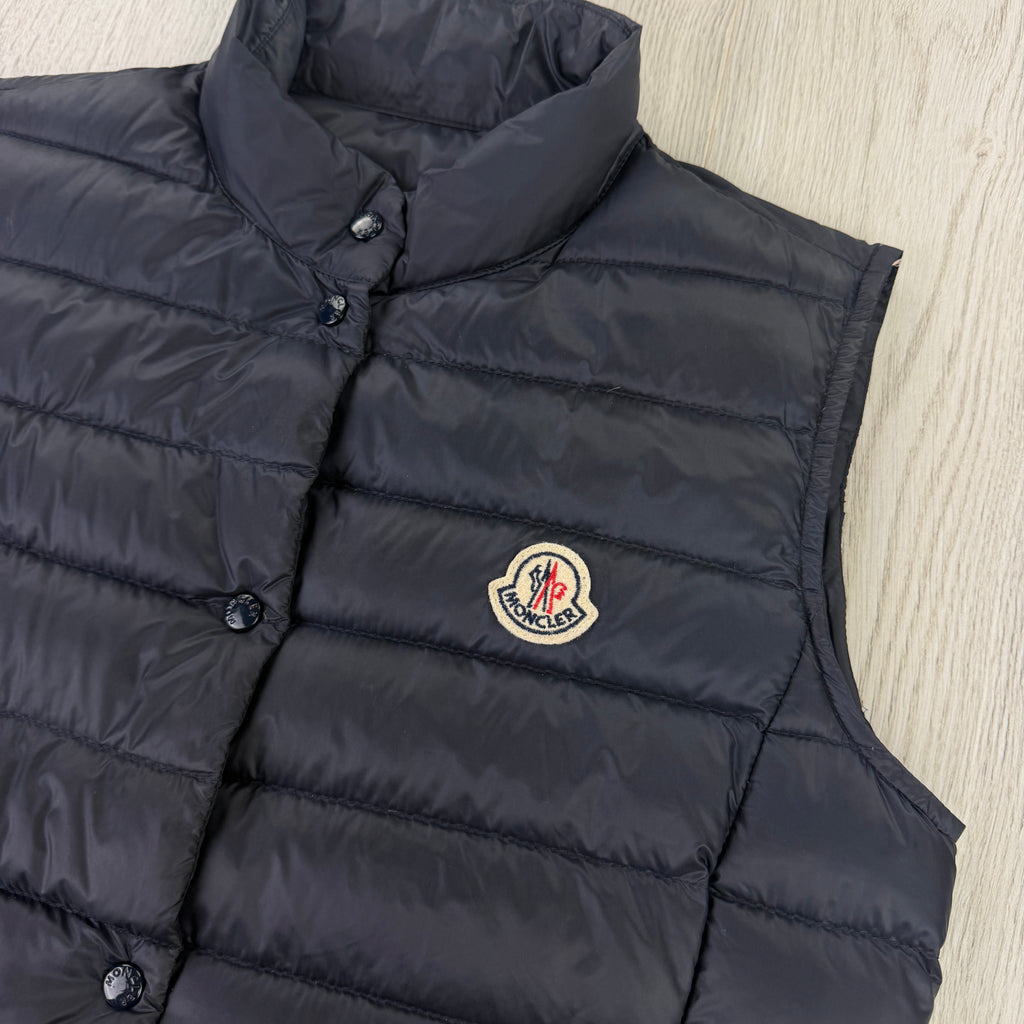 Moncler Women’s Navy Gilet - Size 1