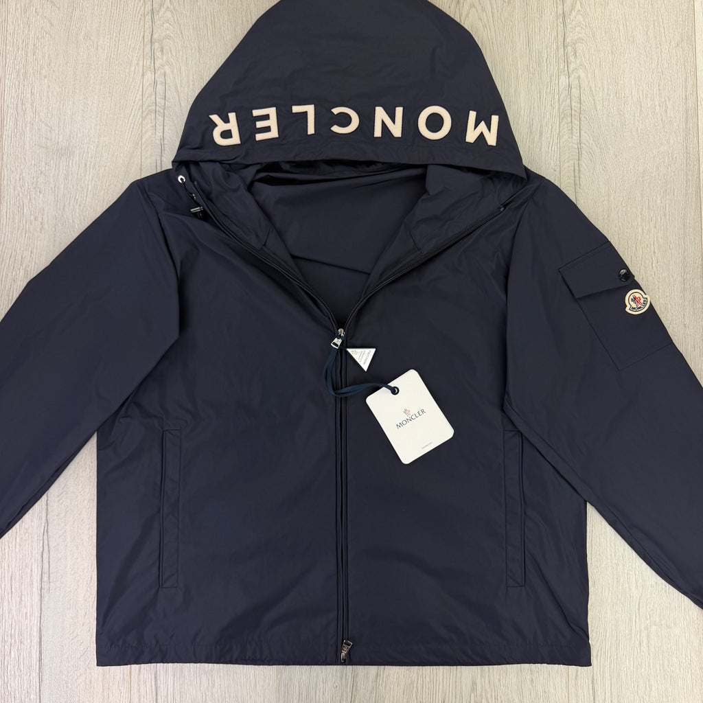 Moncler Men’s Navy Sassiere Hooded Zip-up Jacket - Size 5 (Copy)