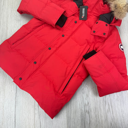 Canada Goose Men’s Red Wyndham Jacket - Medium