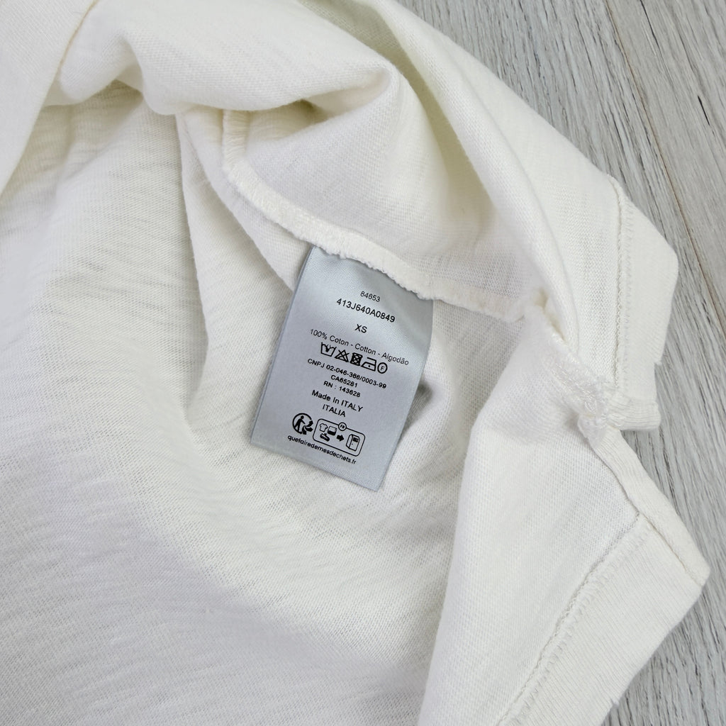 Christian Dior Men’s White T-shirt - XS Oversized