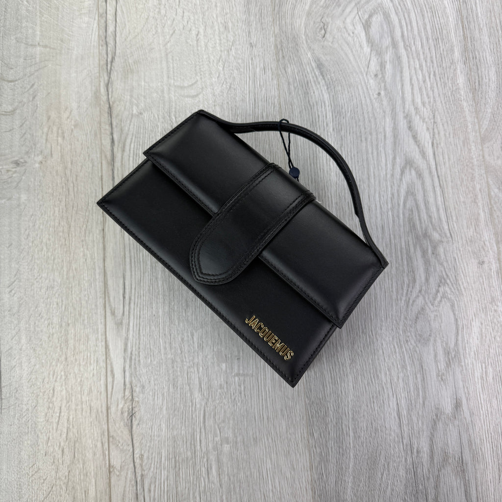 Jacquemus Women’s Black Gold Large Bambino Bag