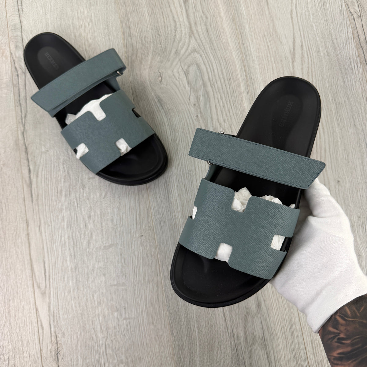 Hermes Men’s Chypre Sandals - 45