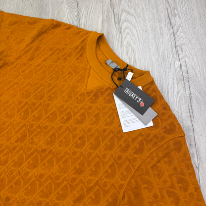 Christian Dior Men’s Orange Towel T-shirt - XS Oversized