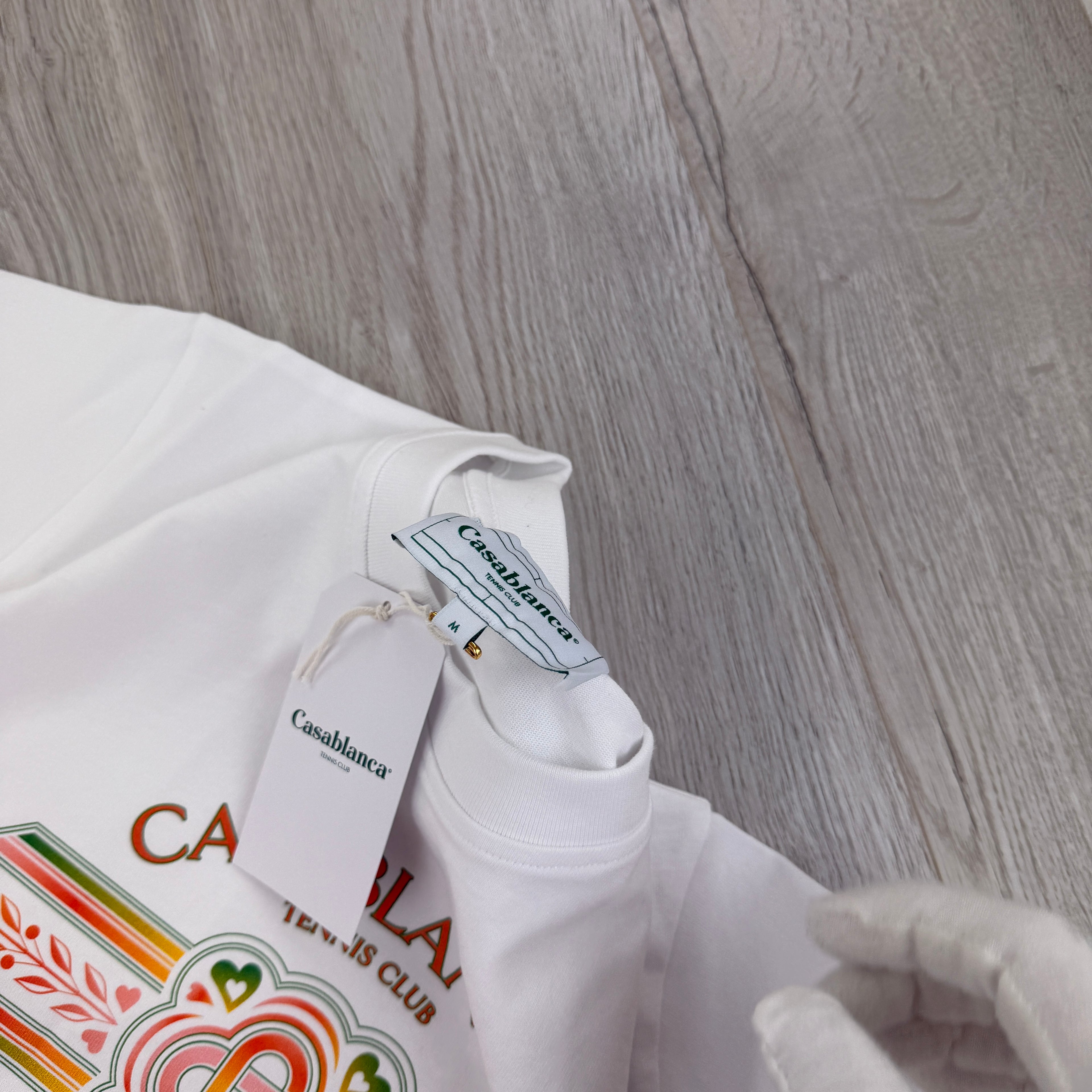 Casablanca Men’s White T-shirt