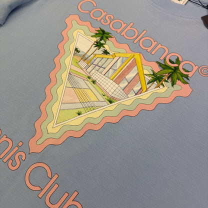 Casablanca Baby Blue Men’s T-shirt - Medium