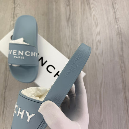 Givenchy Men’s Sky Blue Sliders