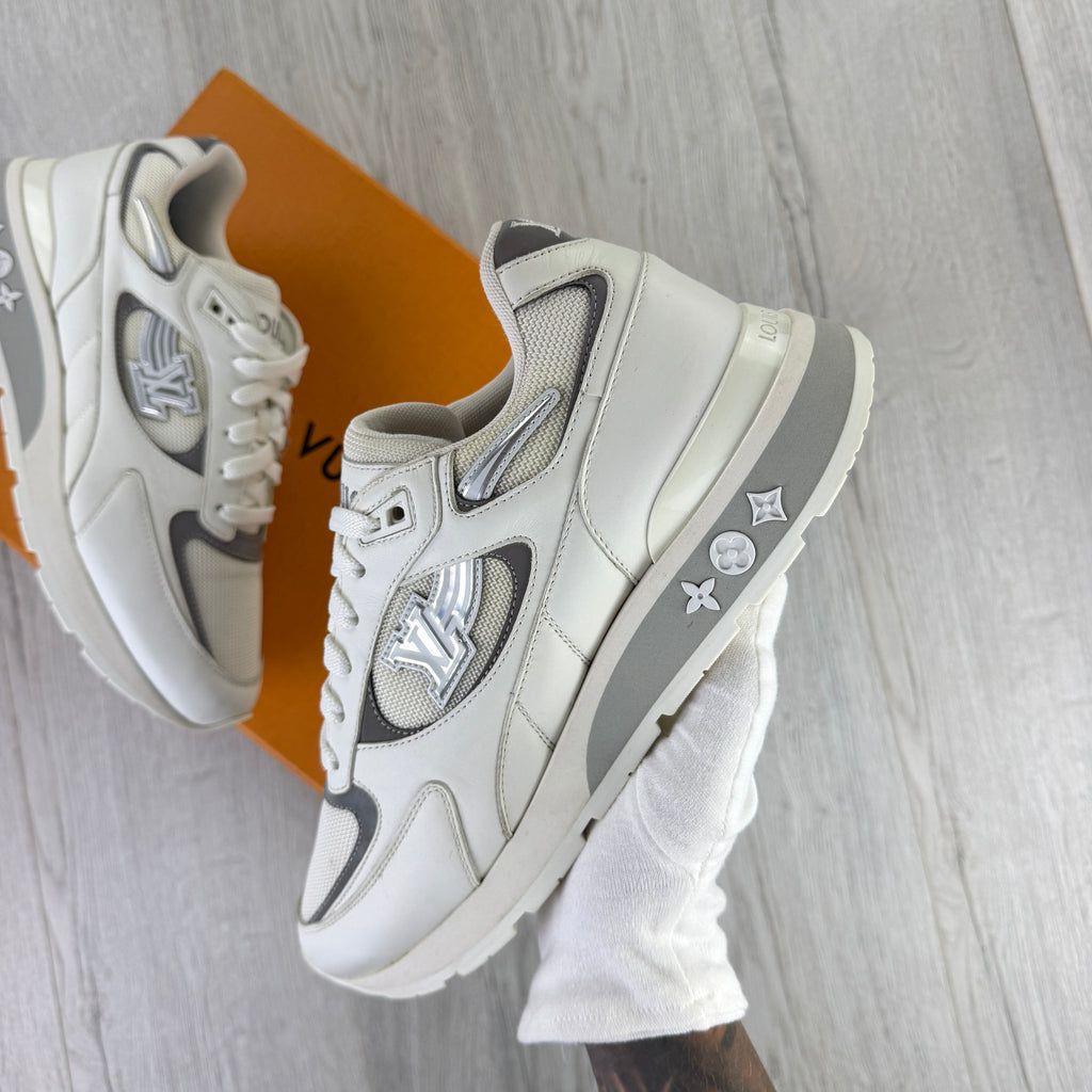 Louis Vuitton Men’s White Run Away Trainers - Uk 8 (Fit Uk 8.5)