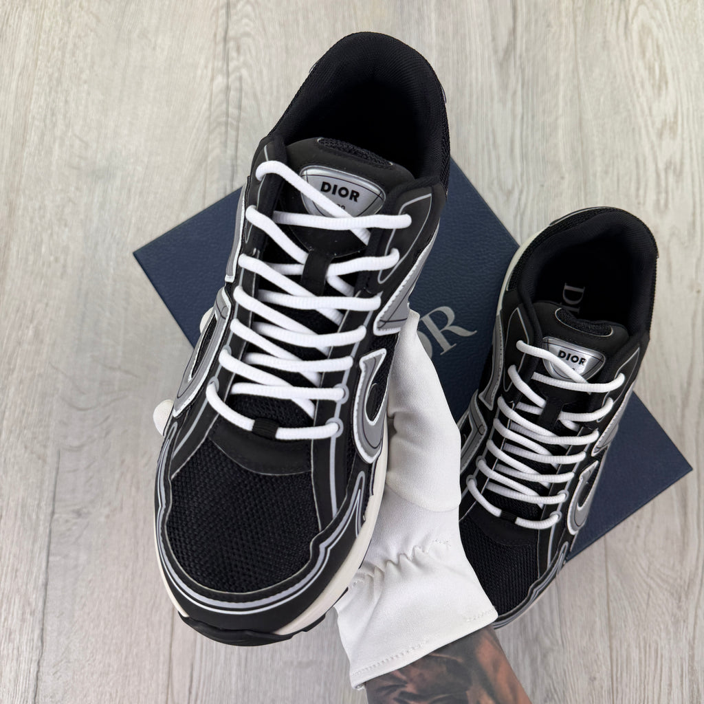 Dior B30 Men’s Black & White Trainers - 43 (Fit Uk 9)