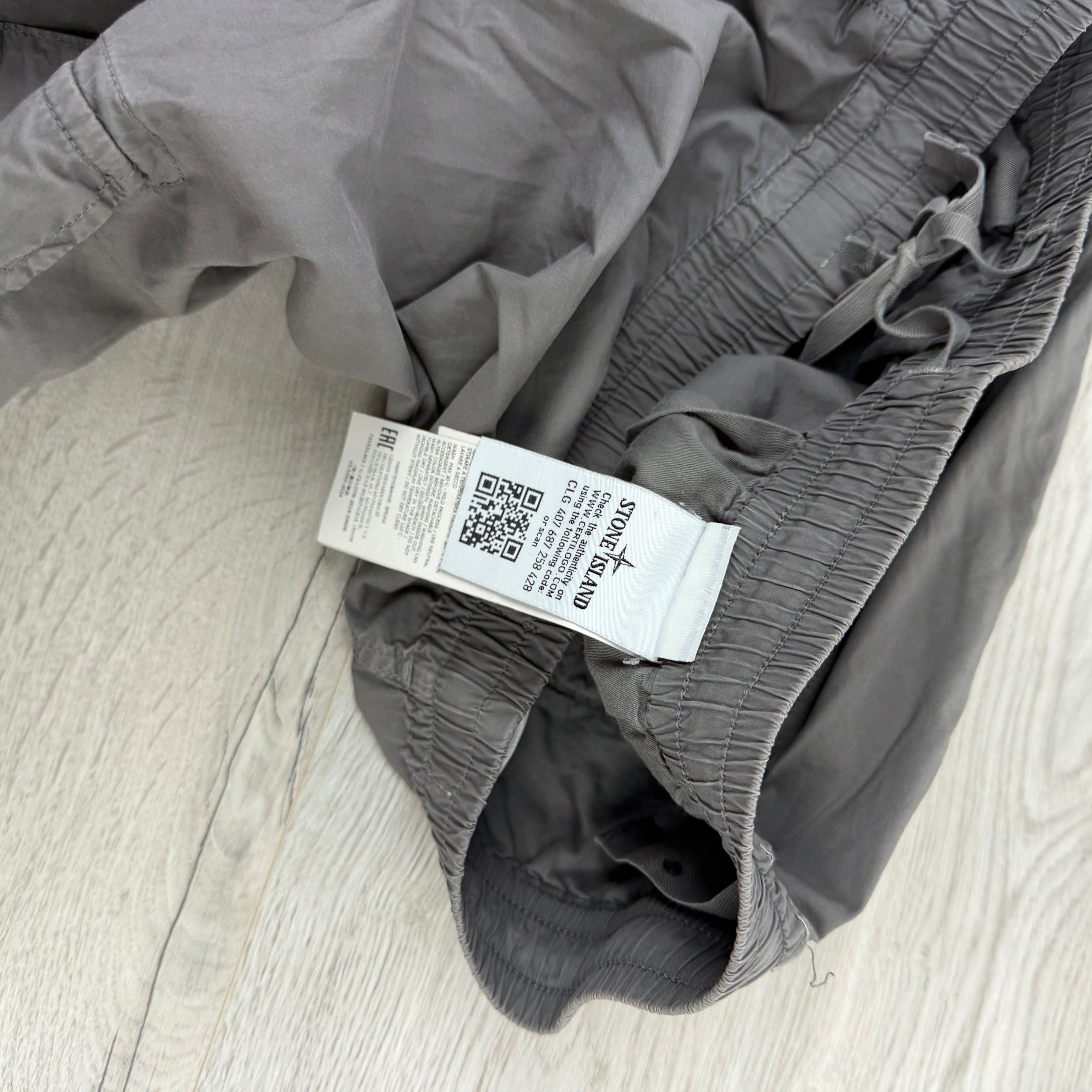 Stone Island Dark Grey Cargo Trousers - Uk 32