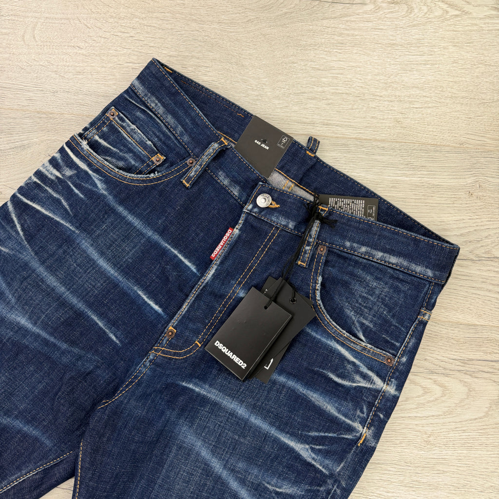 Dsquared2 Men’s Blue 642 Straight Jeans