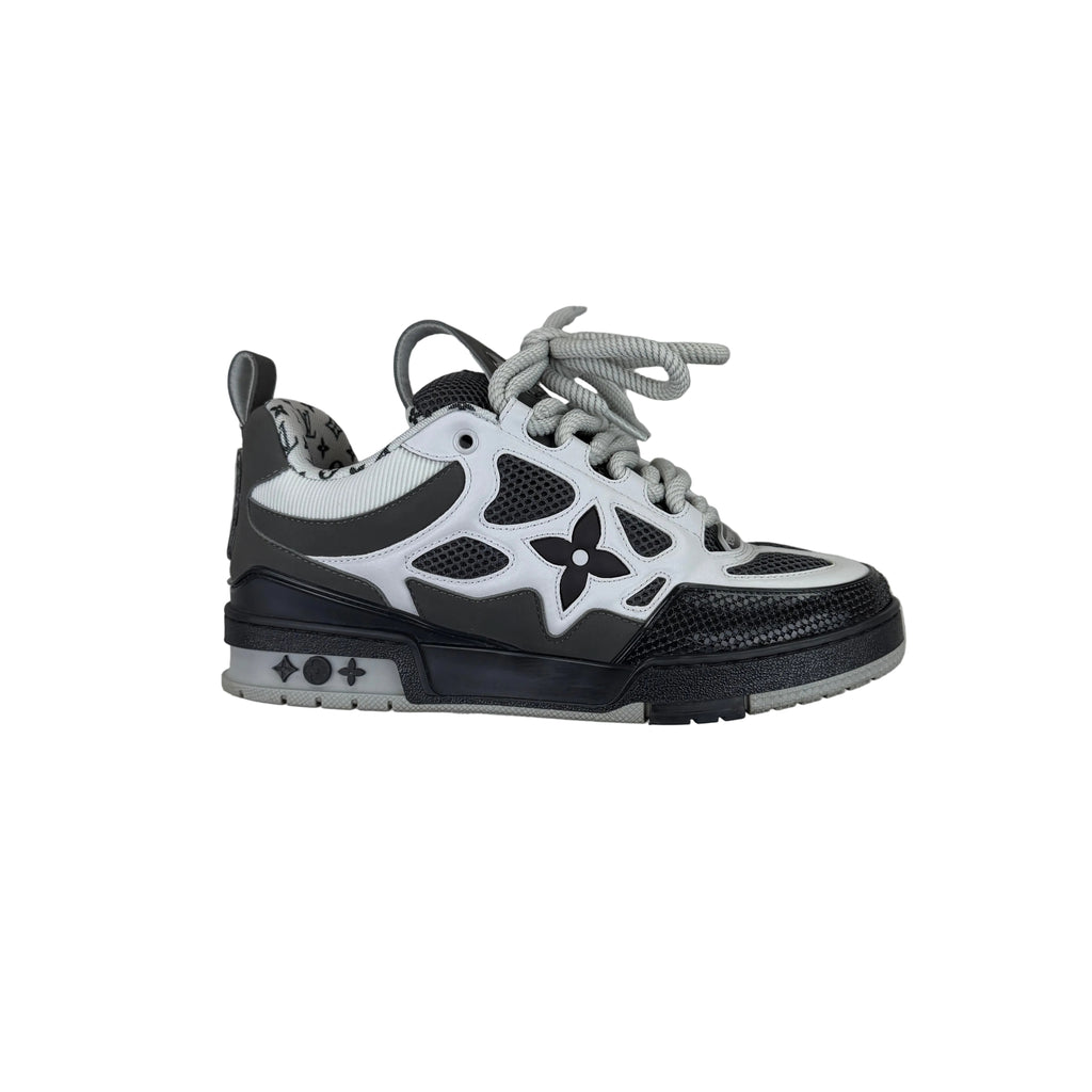 Louis Vuitton Men’s Black & Grey Skate Trainers - Uk 8 (Fit 9)