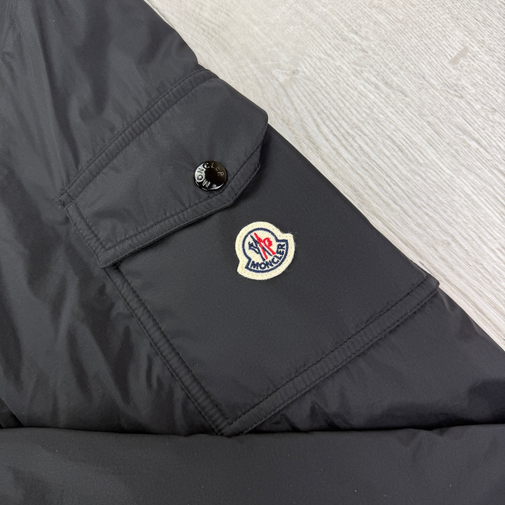 Moncler Men’s Monteynard Black Zip-up Jacket - Size 3