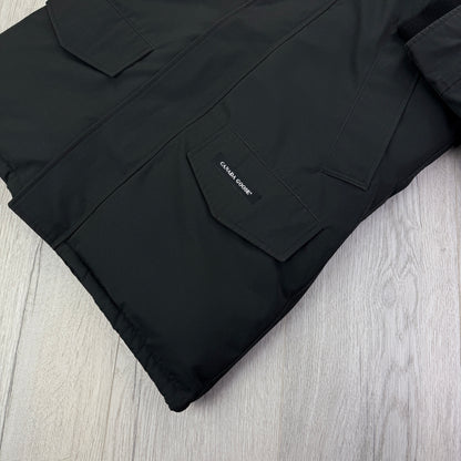 Canada Goose Men’s Black Langford Parker Jacket - XS Fusion