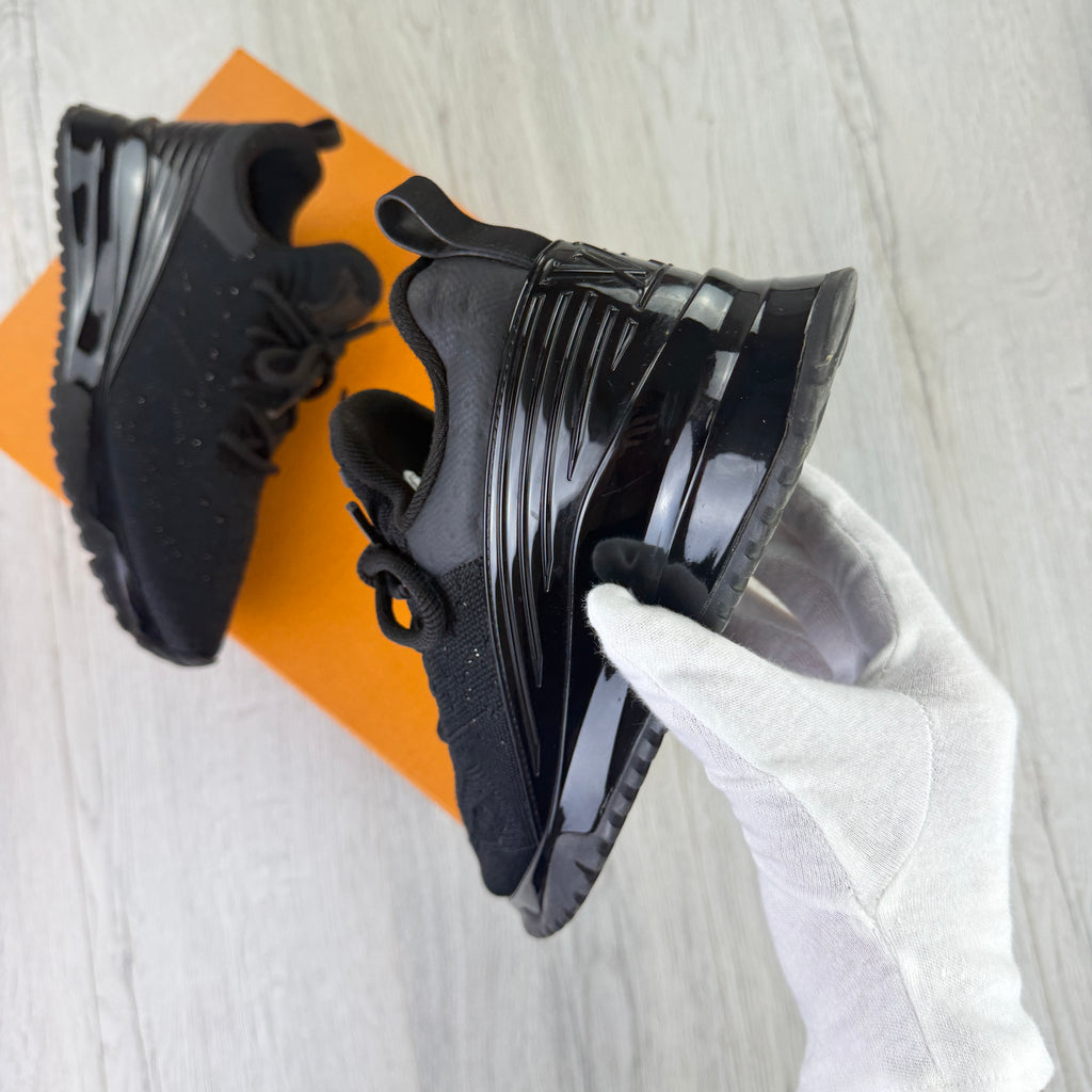 Louis Vuitton Men’s VNR Black Trainers - Uk 6.5 (Fit 7)