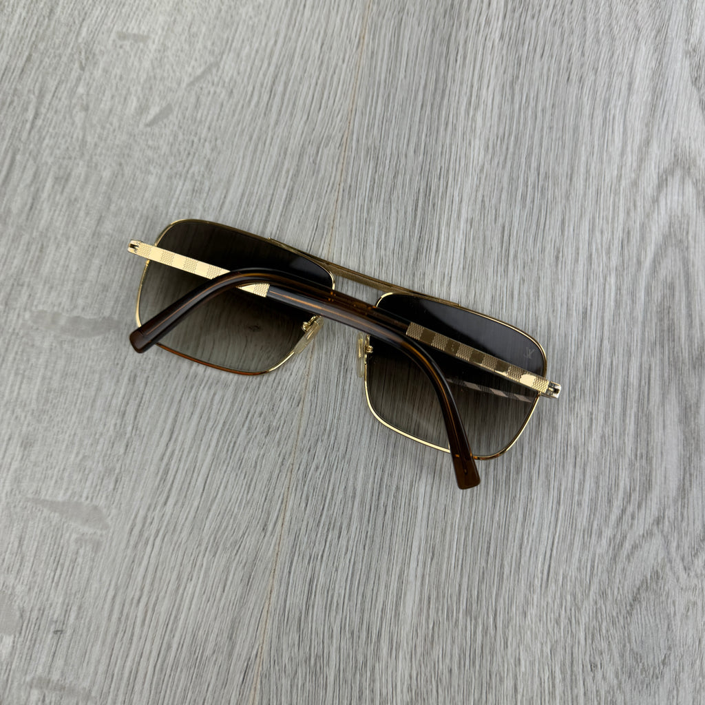 Louis Vuitton Men’s Gold Attitude Sunglasses