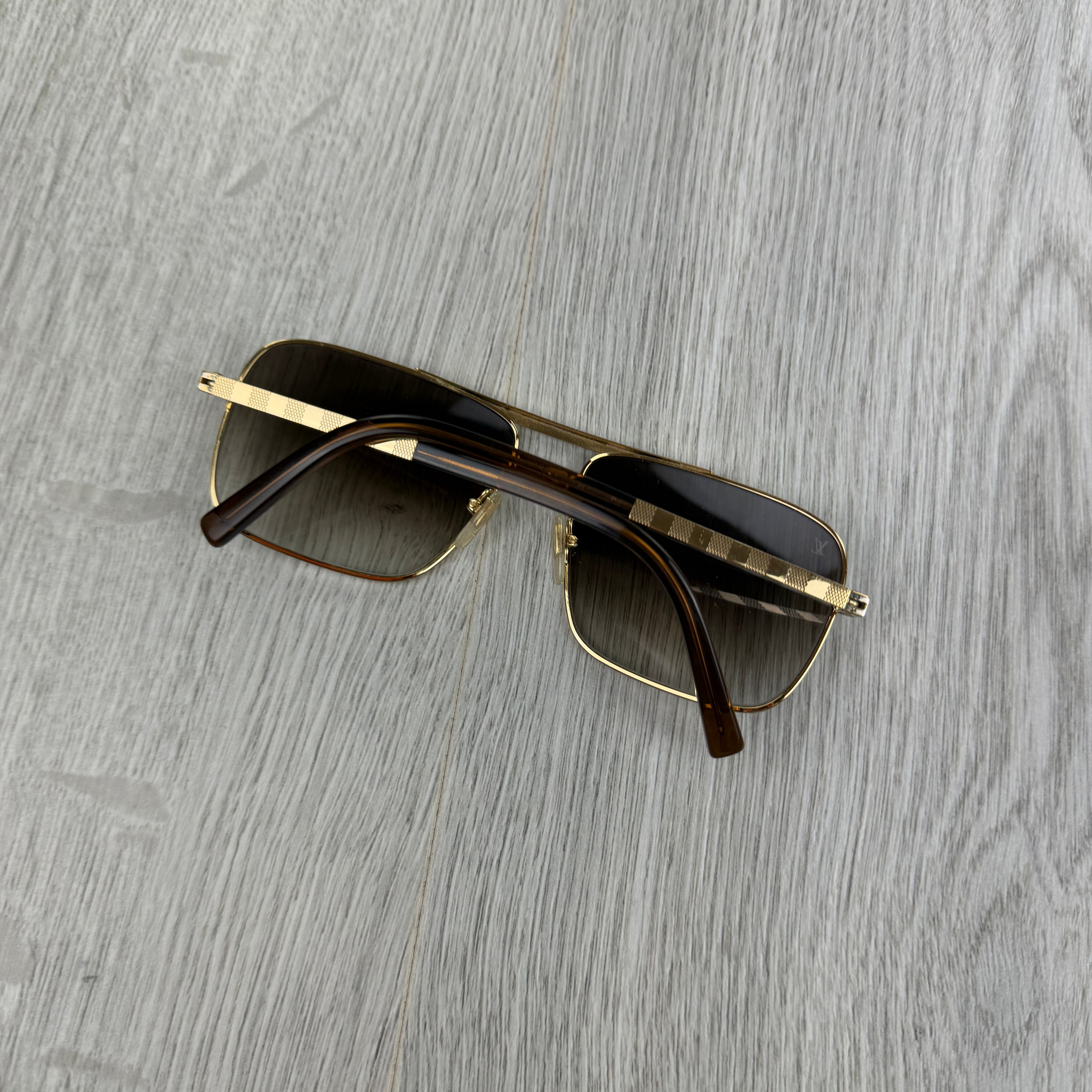 Louis Vuitton Men’s Gold Attitude Sunglasses