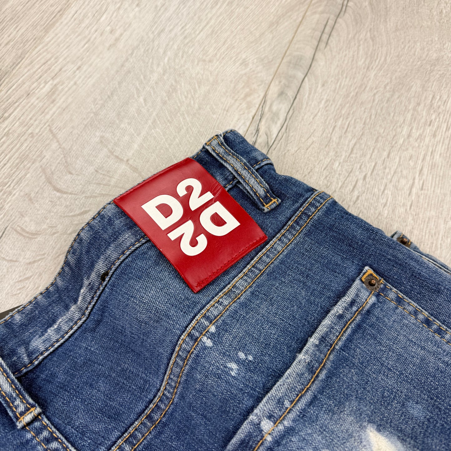 Dsquared2 Men’s Distressed Skater Jeans - 48 (Uk 30)