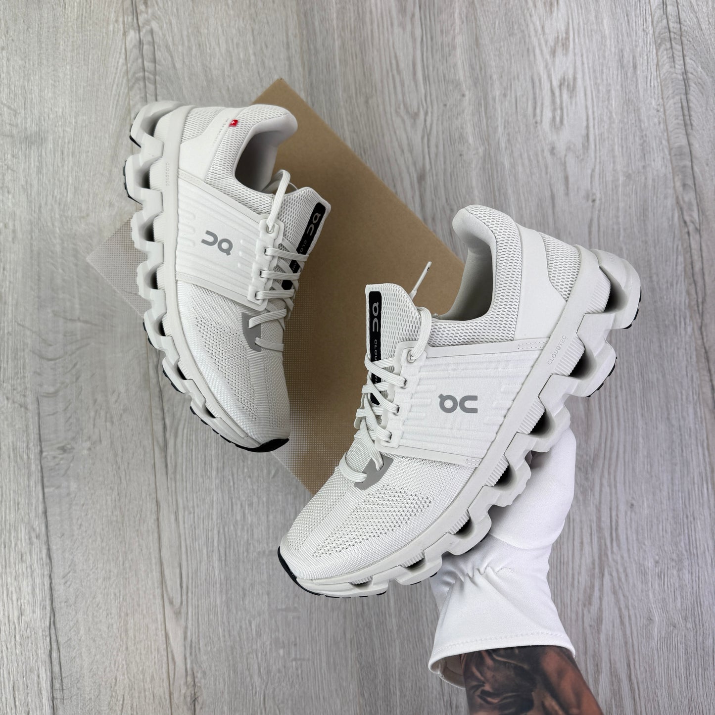 On Running Cloudswift 3 AD Ice Black Trainers