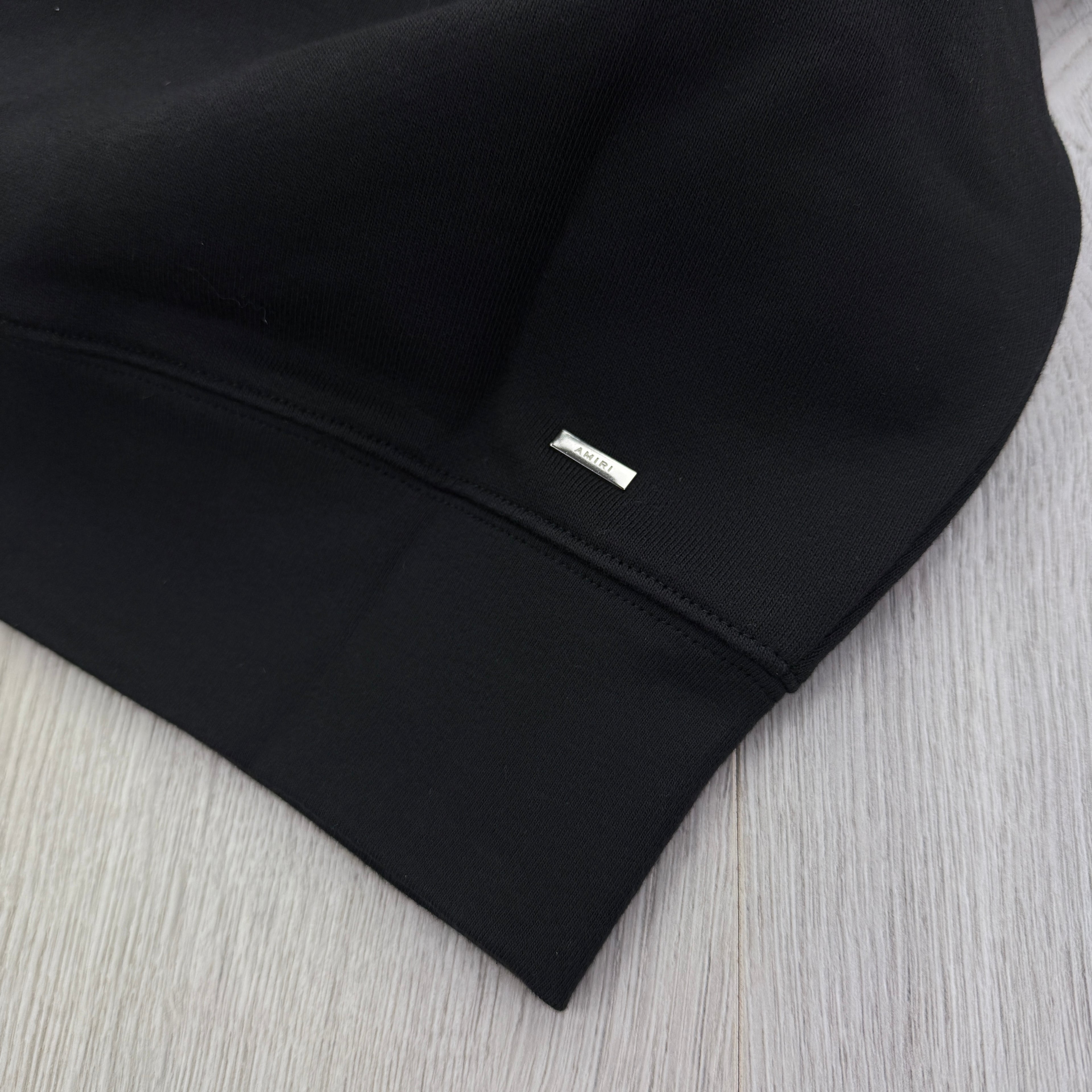 Amiri Men’s Black Crewneck Jumper