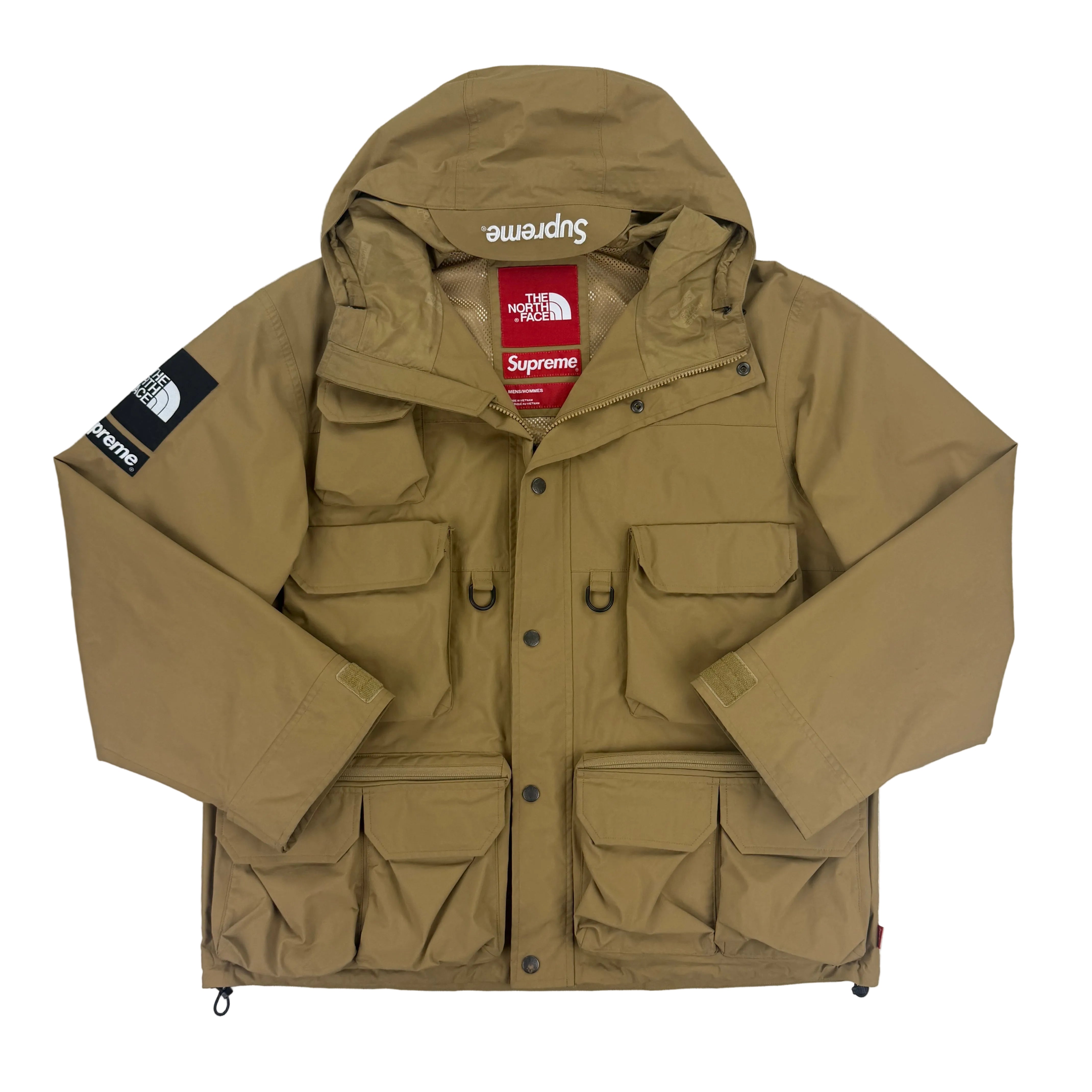 Supreme - Supreme x The North Face Cargo Jacket 'Tan White Black