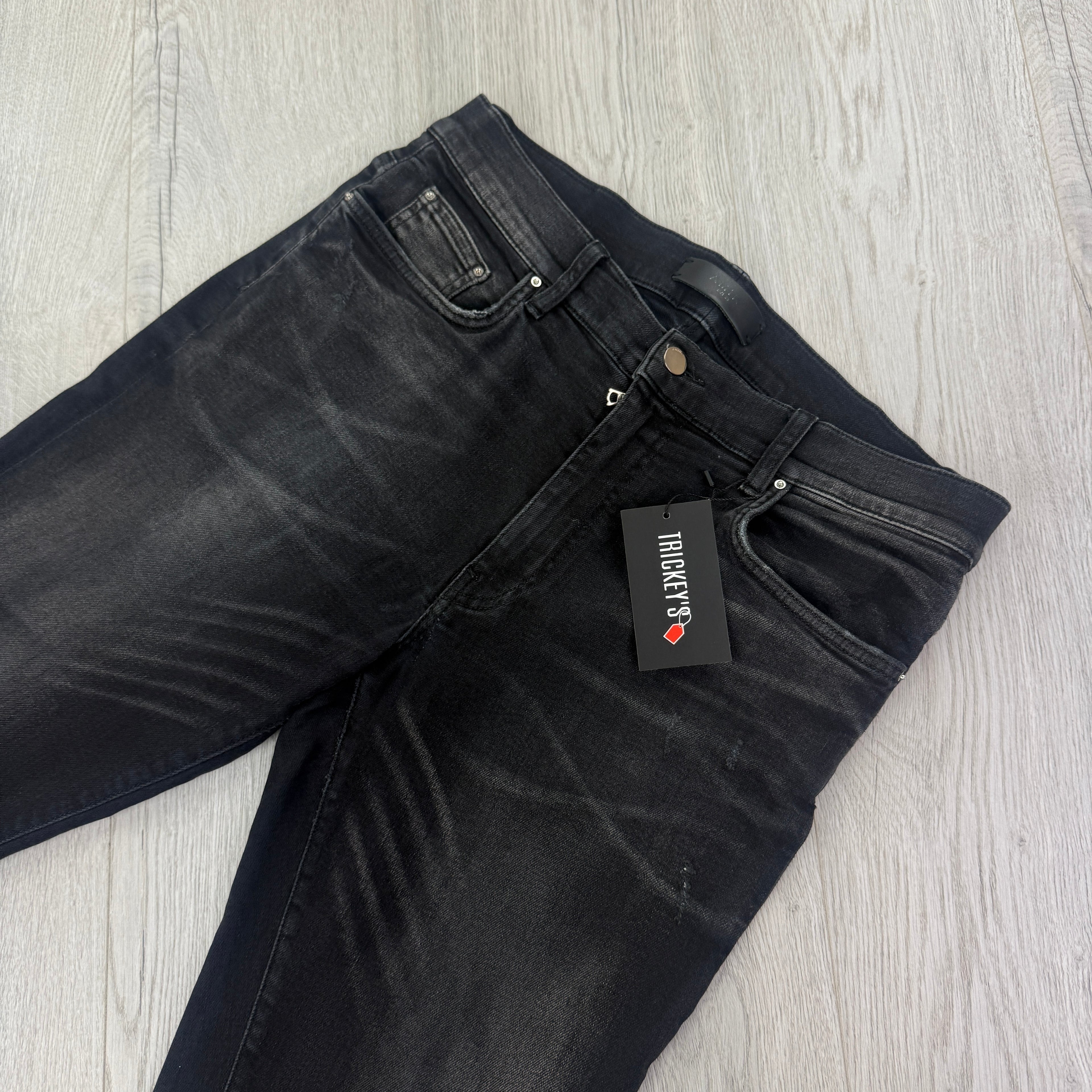 Amiri Men’s Black Ripped Jeans - Uk 33