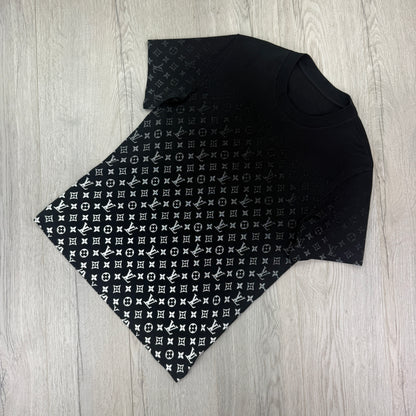 Louis Vuitton Men’s Black Gradient T-shirt - Medium Slim