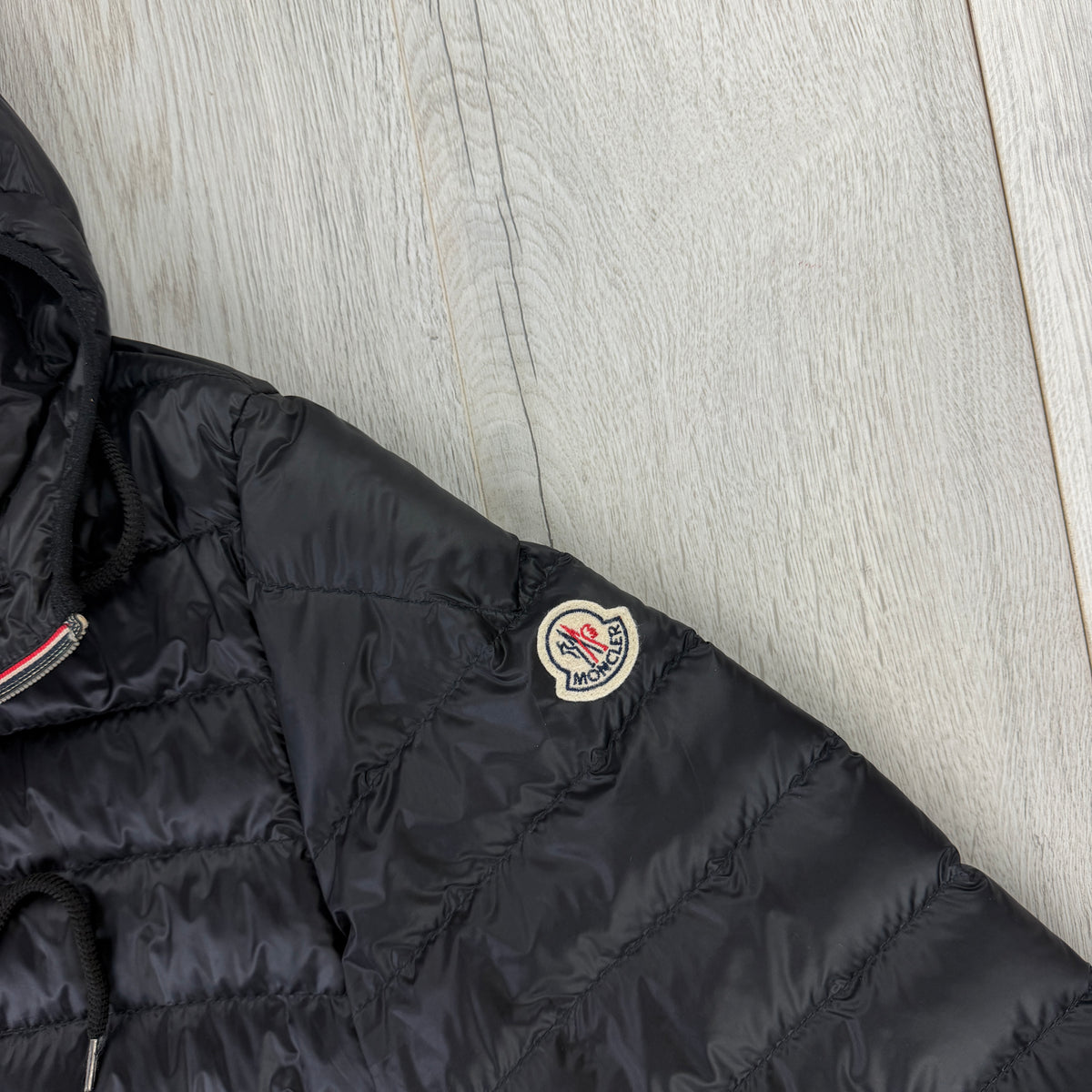 Moncler Men’s Black Athenes Down Jacket - Size 6 (Fit L/XL)