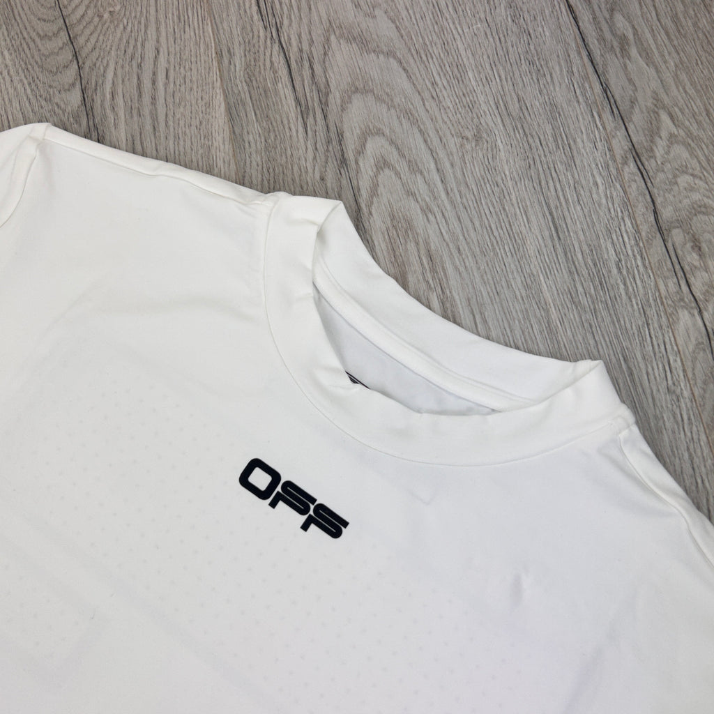 Off White Men’s Athleisure White Reflective T-shirt