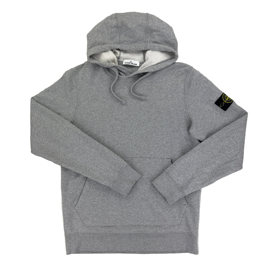 Stone Island Men’s Grey Pullover Hoodie - Medium