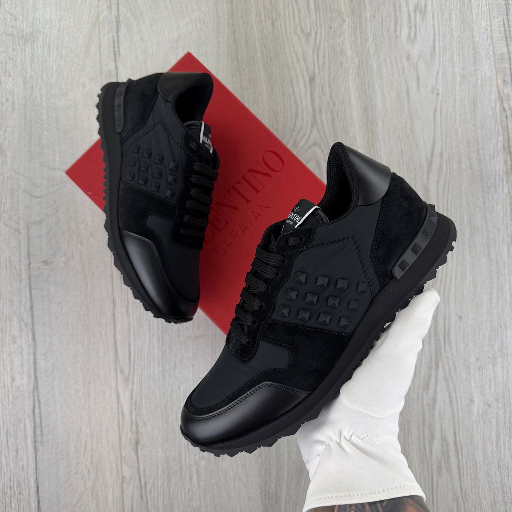 Valentino Men’s Black Rockrunner Trainers