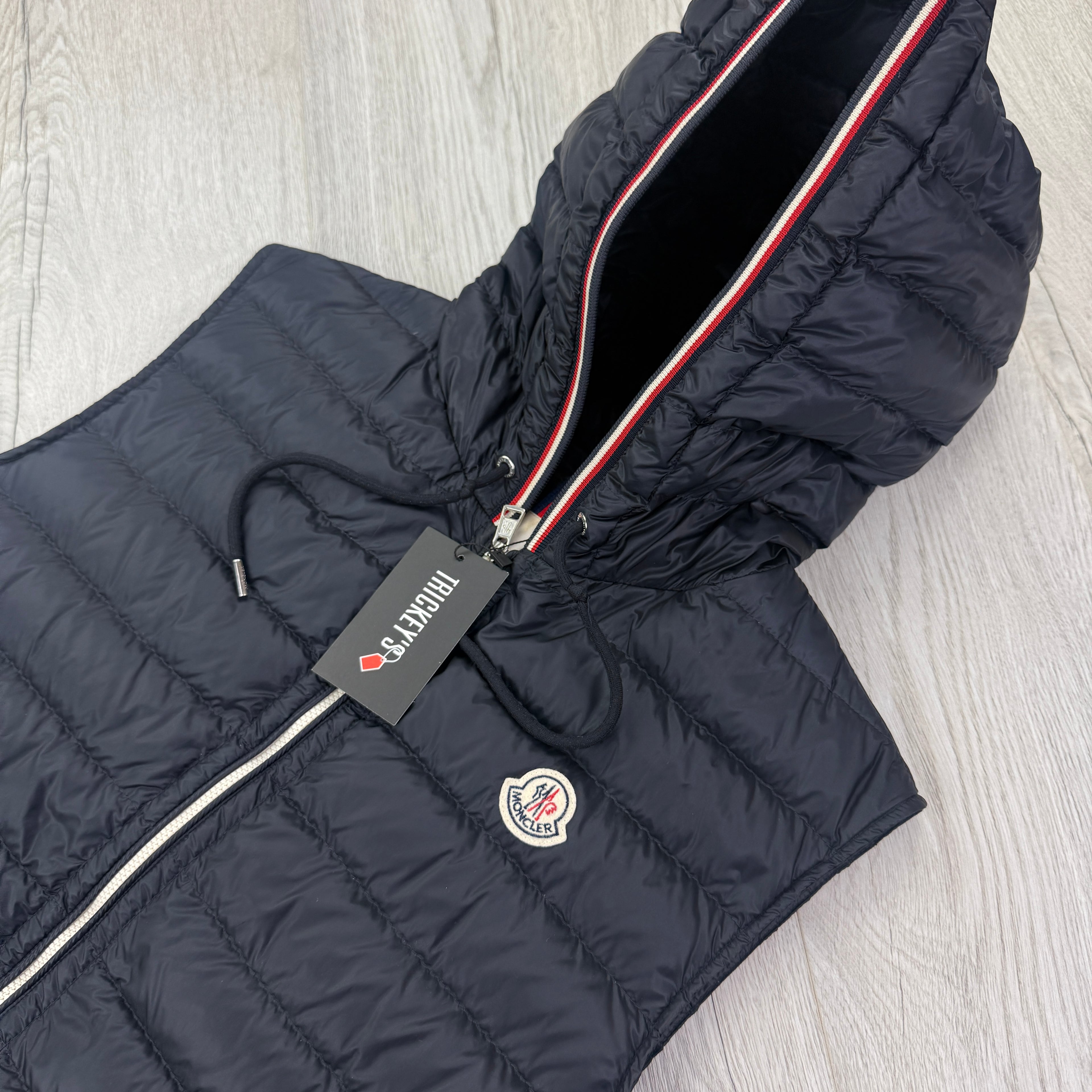 Moncler Men’s Cyriaque Navy Zip-up Gilet