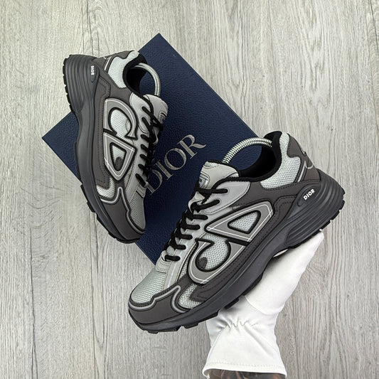 Dior B30 Men’s Dark Grey Anthracite Runners - 40 (Uk 6/6.5)