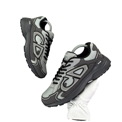 Dior B30 Men’s Dark Grey Anthracite Runners - 40 (Uk 6/6.5)