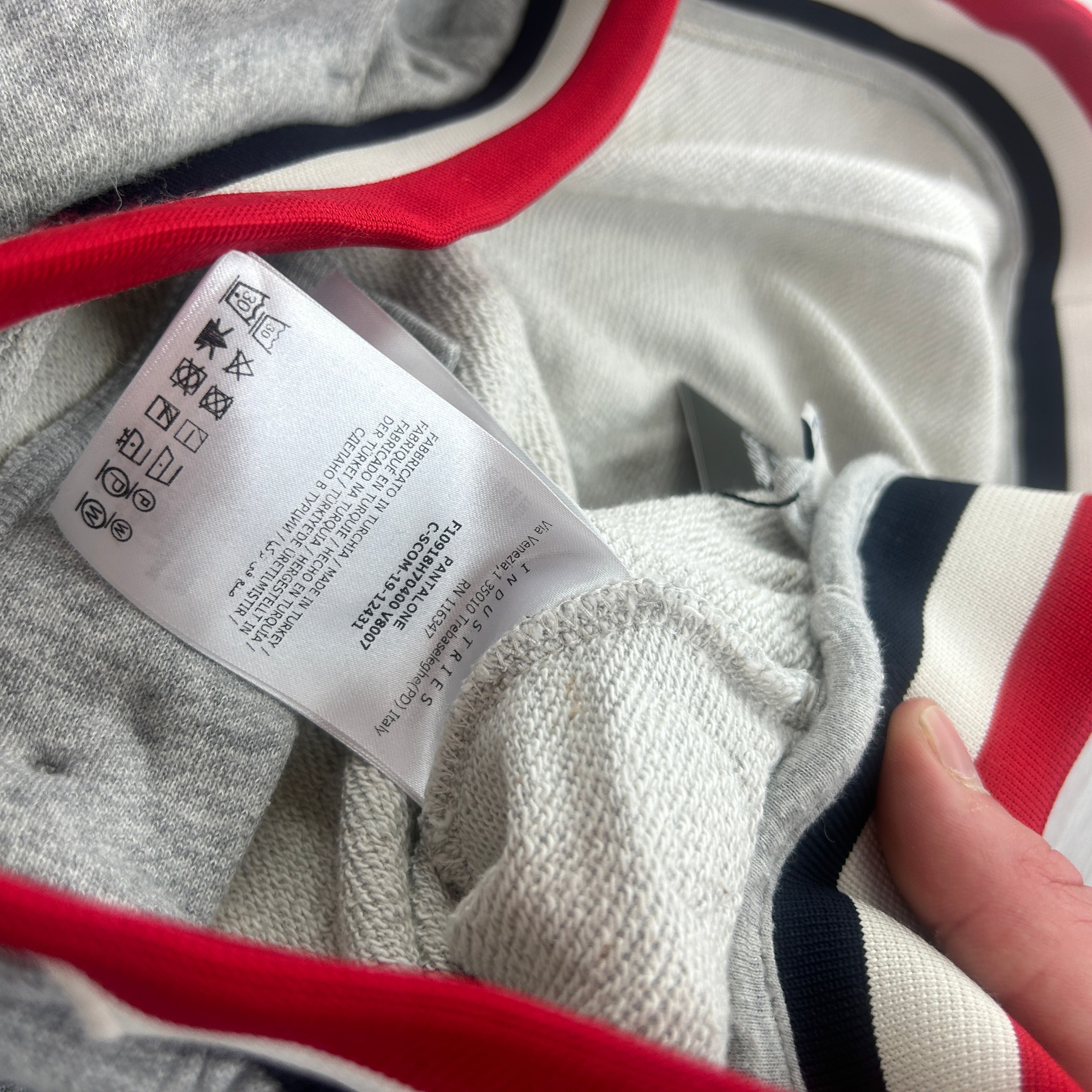 Moncler Men’s Grey Maglia Joggers - XL