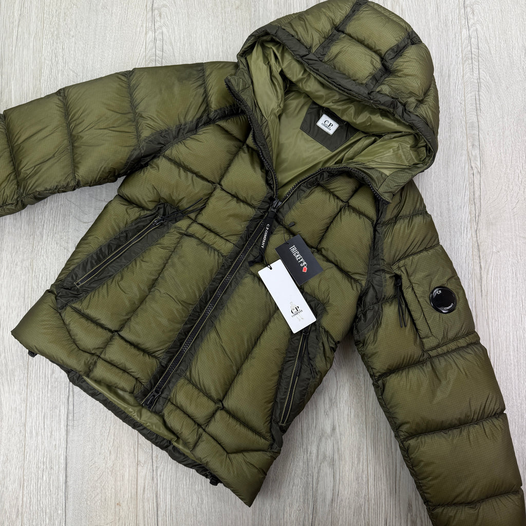 Cp Company Men’s Zip-up D.D Hooded Down Jacket