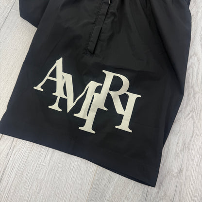 Amiri Men’s Black Swim Shorts - Medium