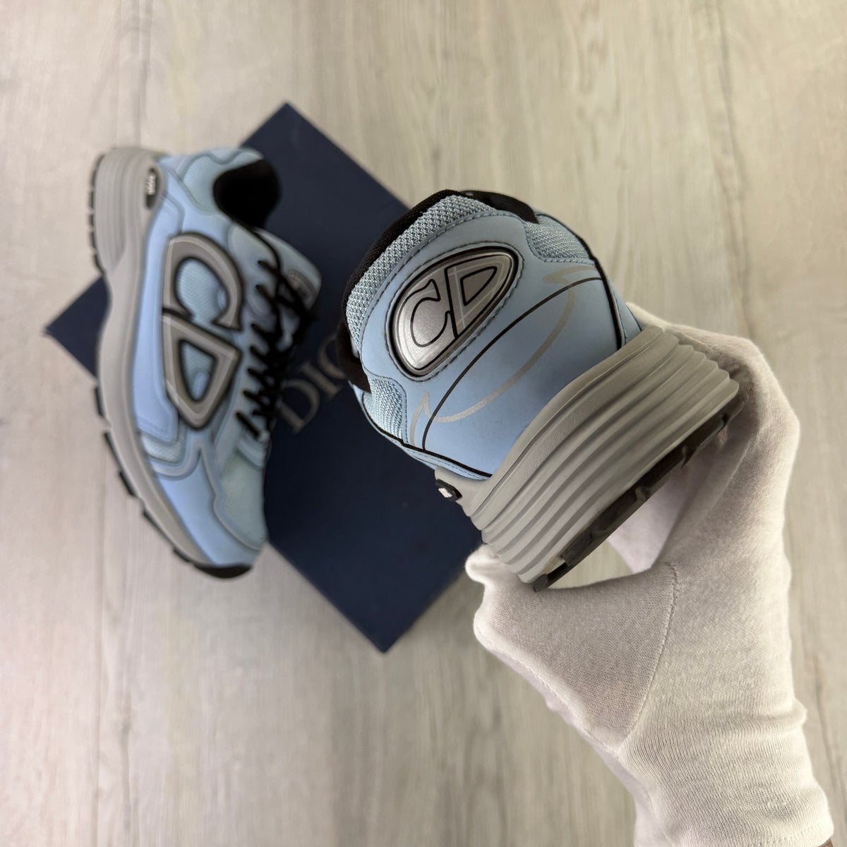 Dior B30 Men’s Baby Blue Runners - 44 (Uk 10)
