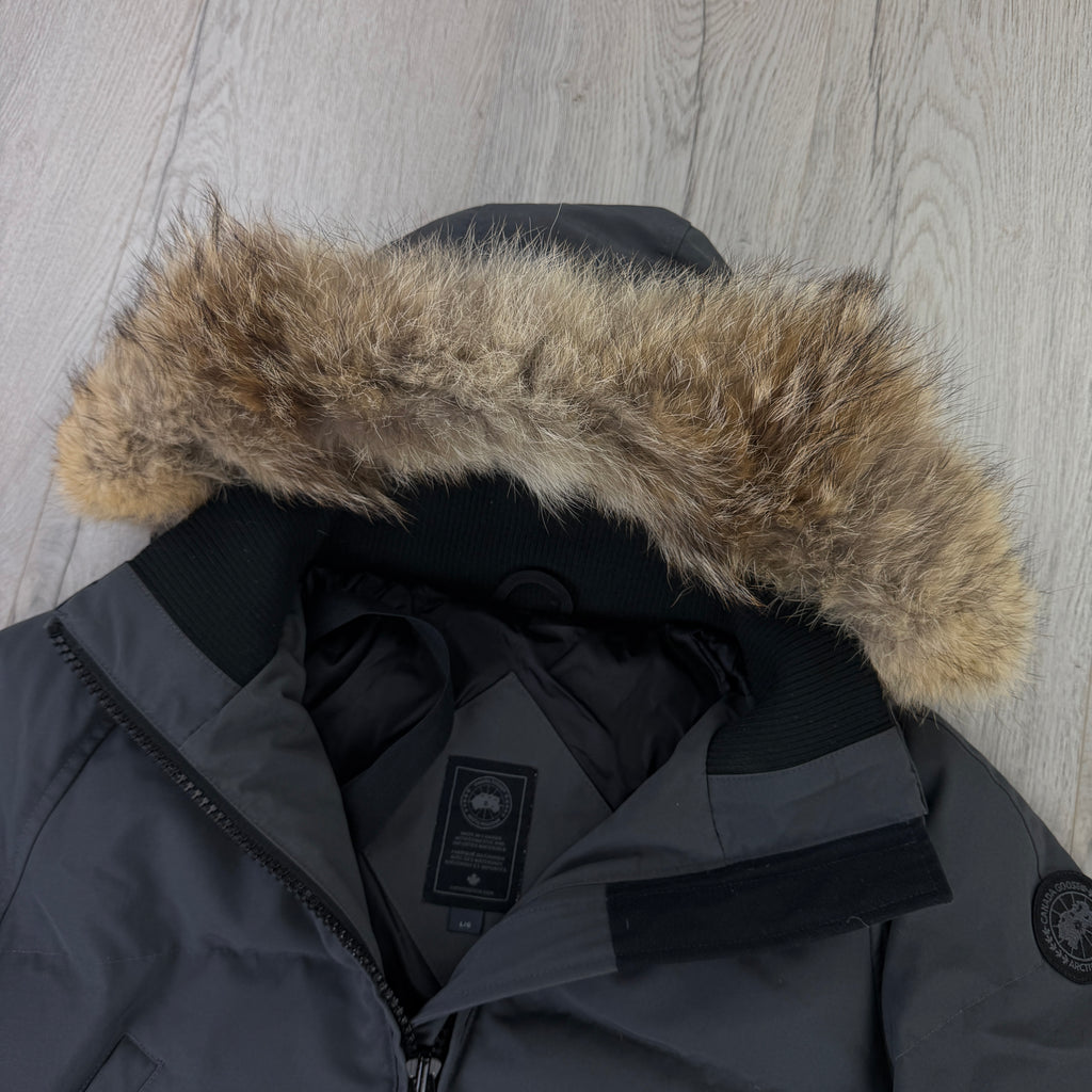 Canada Goose Women’s Graphite Savona Bomber Parker Jacket - Large