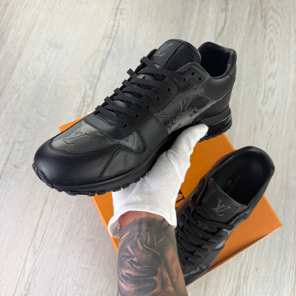 Louis Vuitton Men’s Black Run Away Trainers - Uk 9 (Fit 9.5)