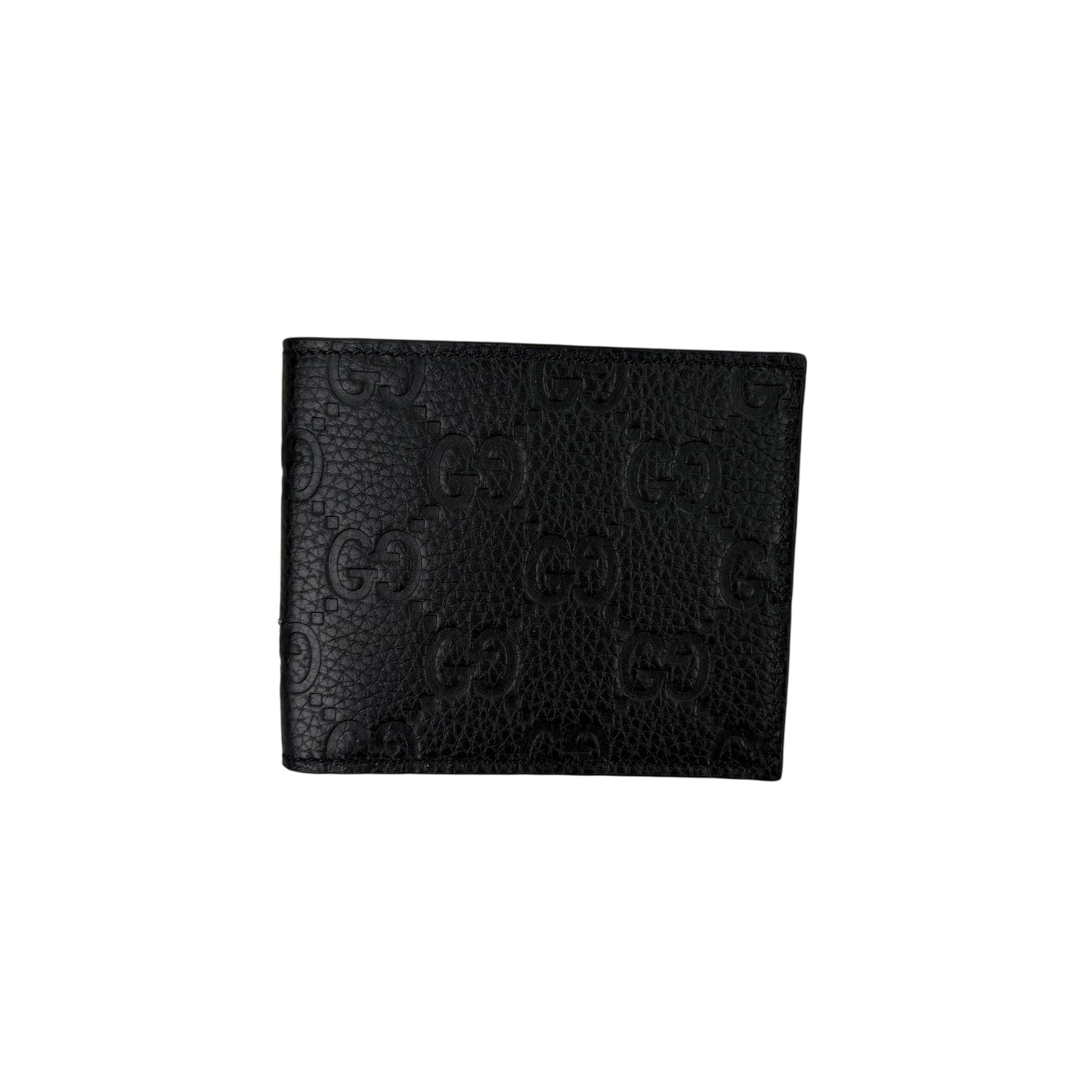 Gucci Men’s GG Leather Monogram Wallet