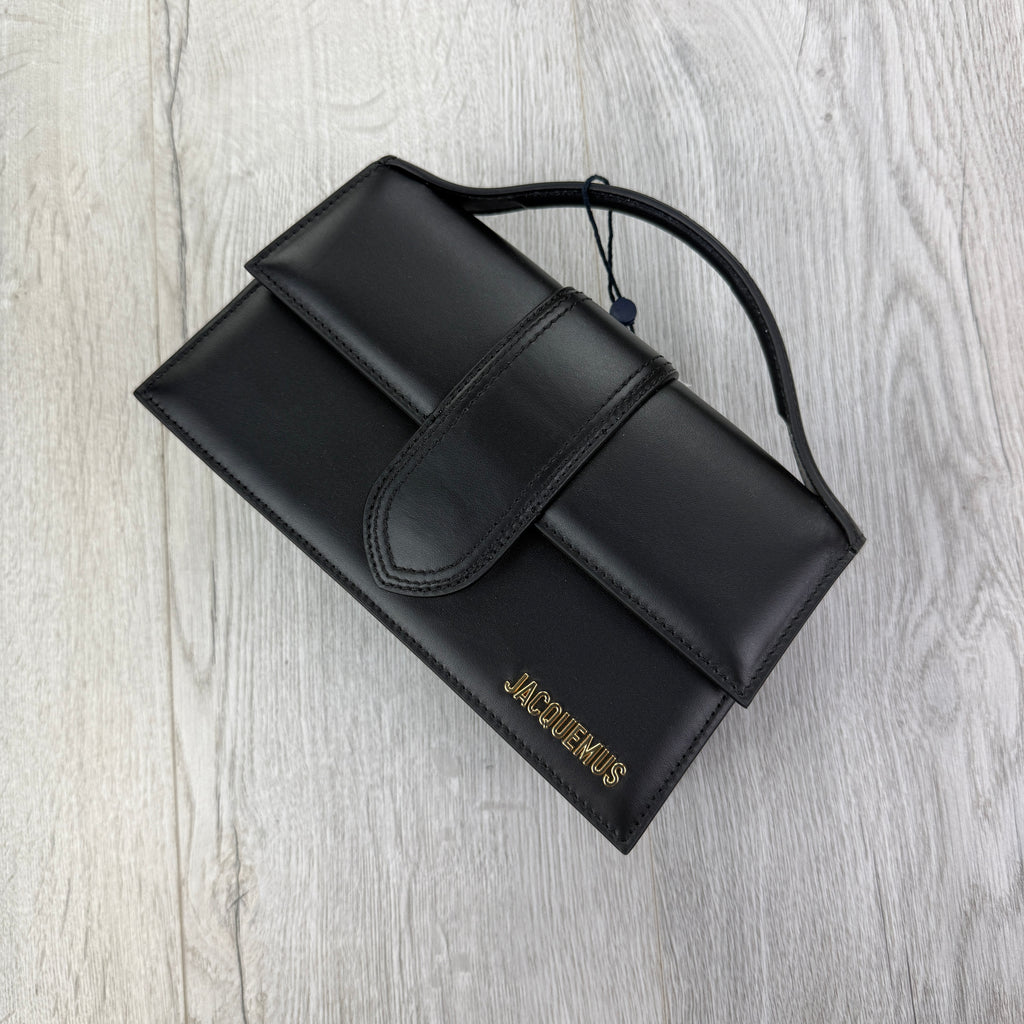 Jacquemus Women’s Black Gold Large Bambino Bag