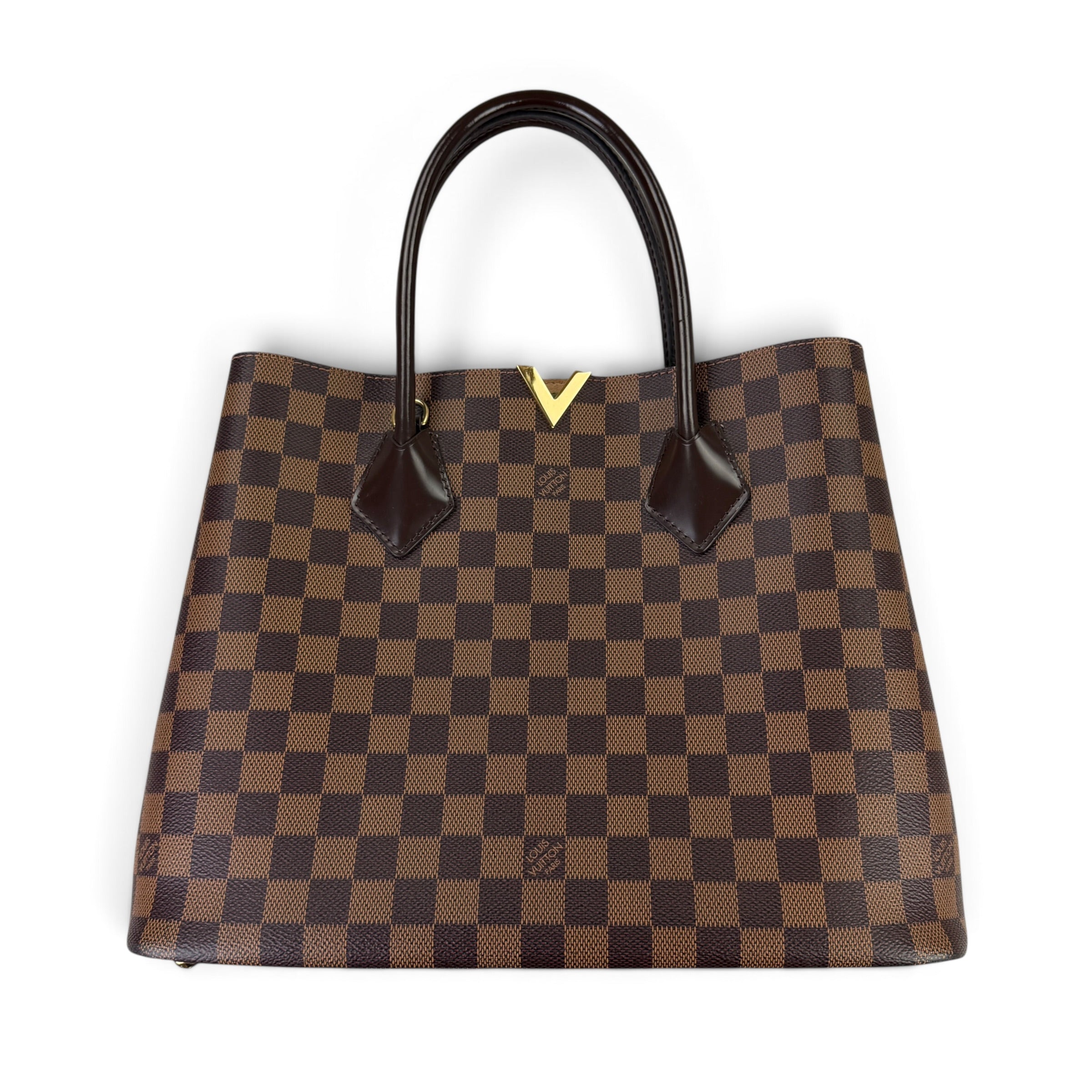 Louis Vuitton Women’s Kensington Handbag Damier Tote Bag