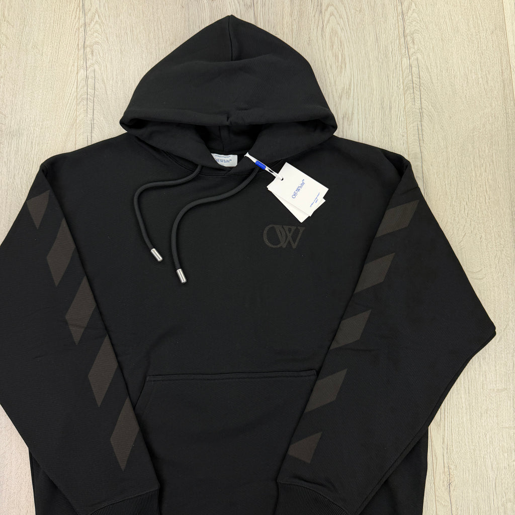Off White Men’s Black Caravaggio Pullover Hoodie