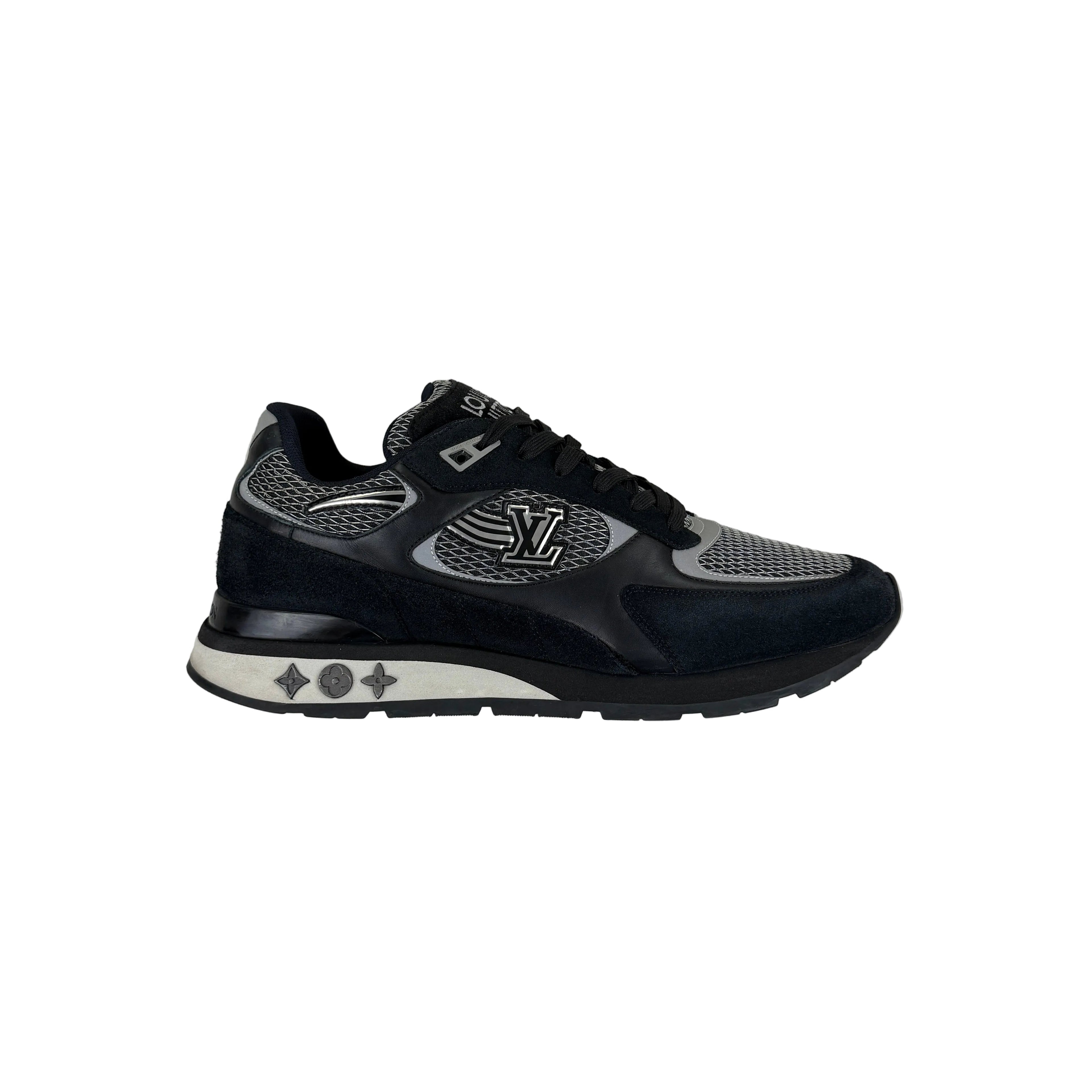 Louis Vuitton Men’s Black Run Away Trainers - Uk 6 (Fit Uk 7)
