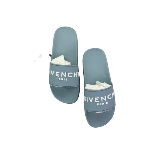 Givenchy Men’s Sky Blue Sliders