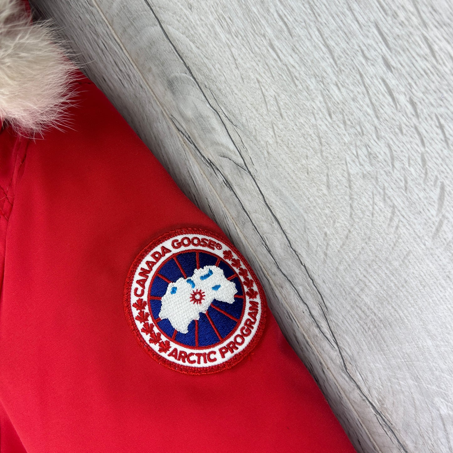 Canada Goose Men’s Red Chateau Parker Jacket