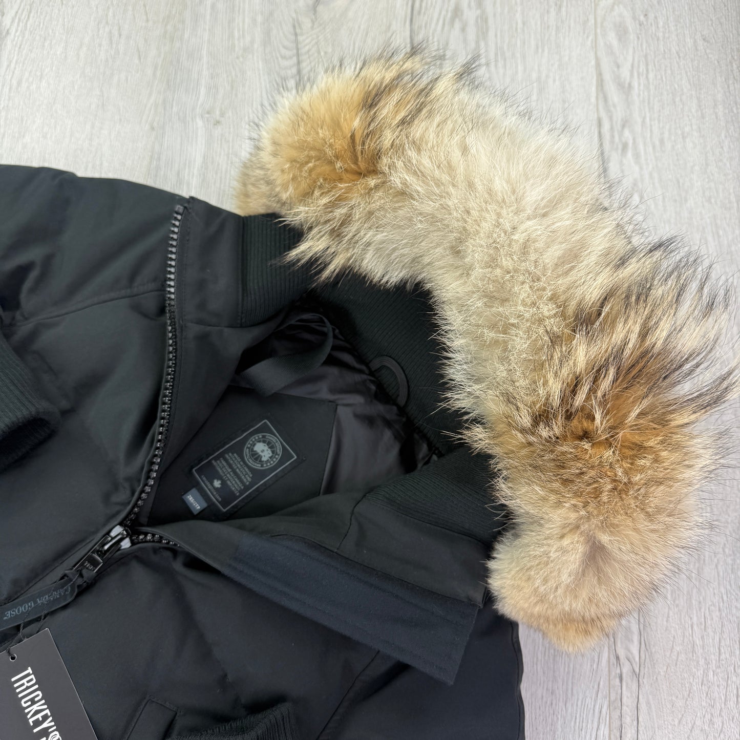Canada Goose Women’s Black Savona Bomber Parker Jacket - XXS
